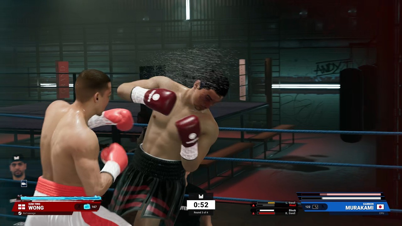 Sum Ting Wong starts his boxing career ( undisputed career mode #1)