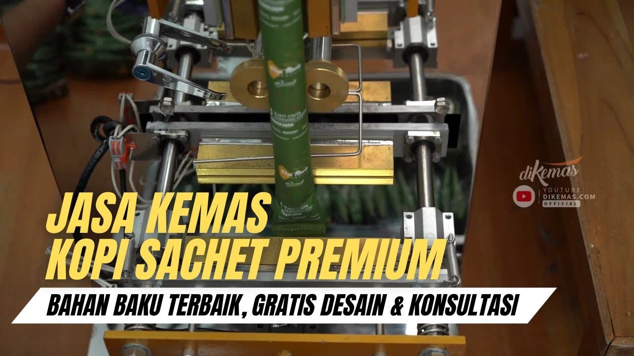 Jasa Kemas Kopi Sachet Premium, Bahan Baku Terbaik, Gratis Desain & Konsultasi