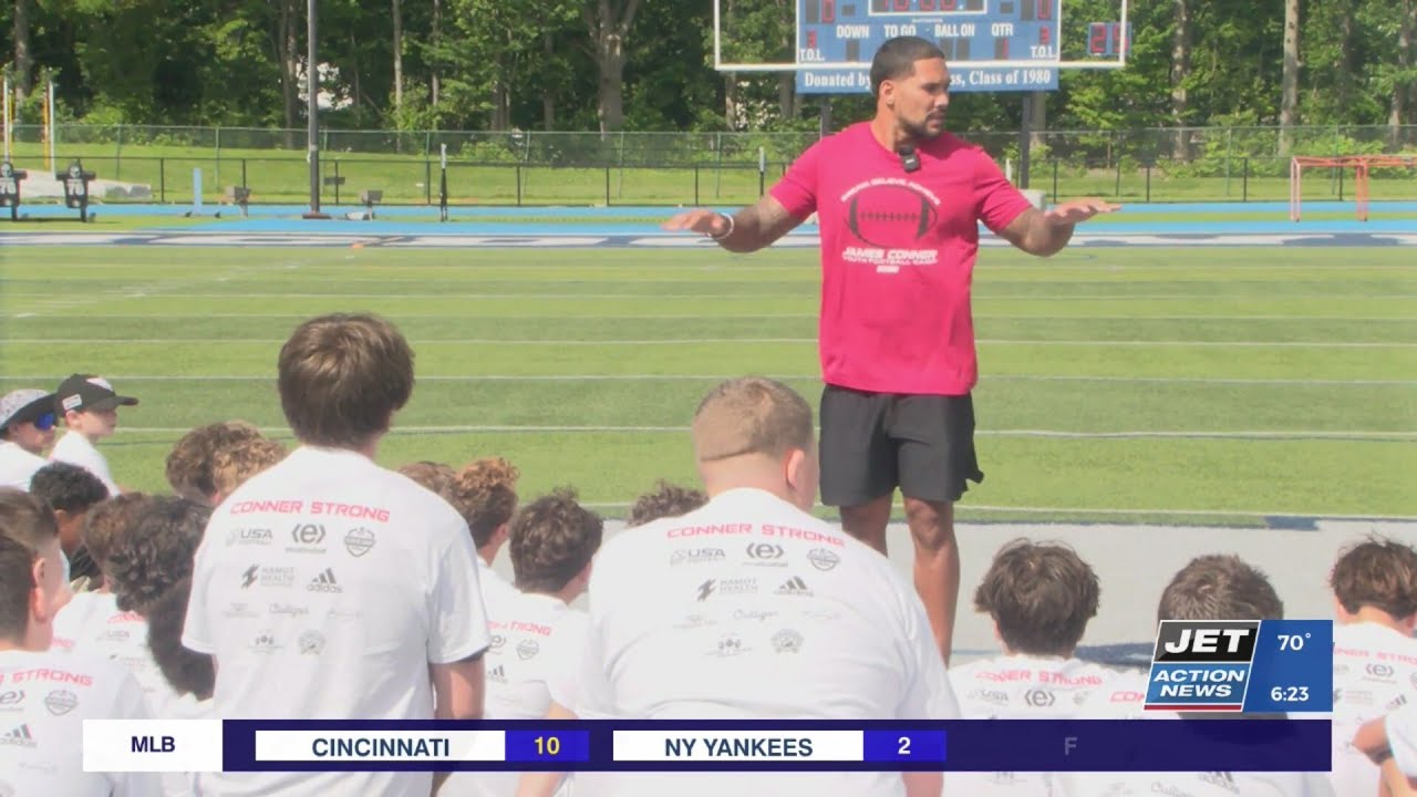 James Conner gives back to local youth with 5th annual skills camp