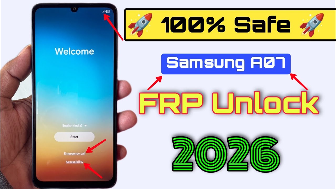 Samsung A07 Frp Bypass 2026 Android 15/16 Without Pc || No TalkBack || Samsung Frp Bypass 2026