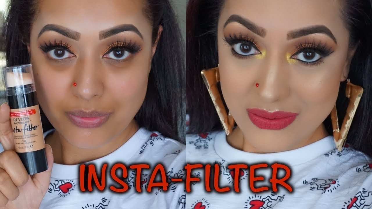 REVIEW & DEMO Revlon Instafilter Foundation