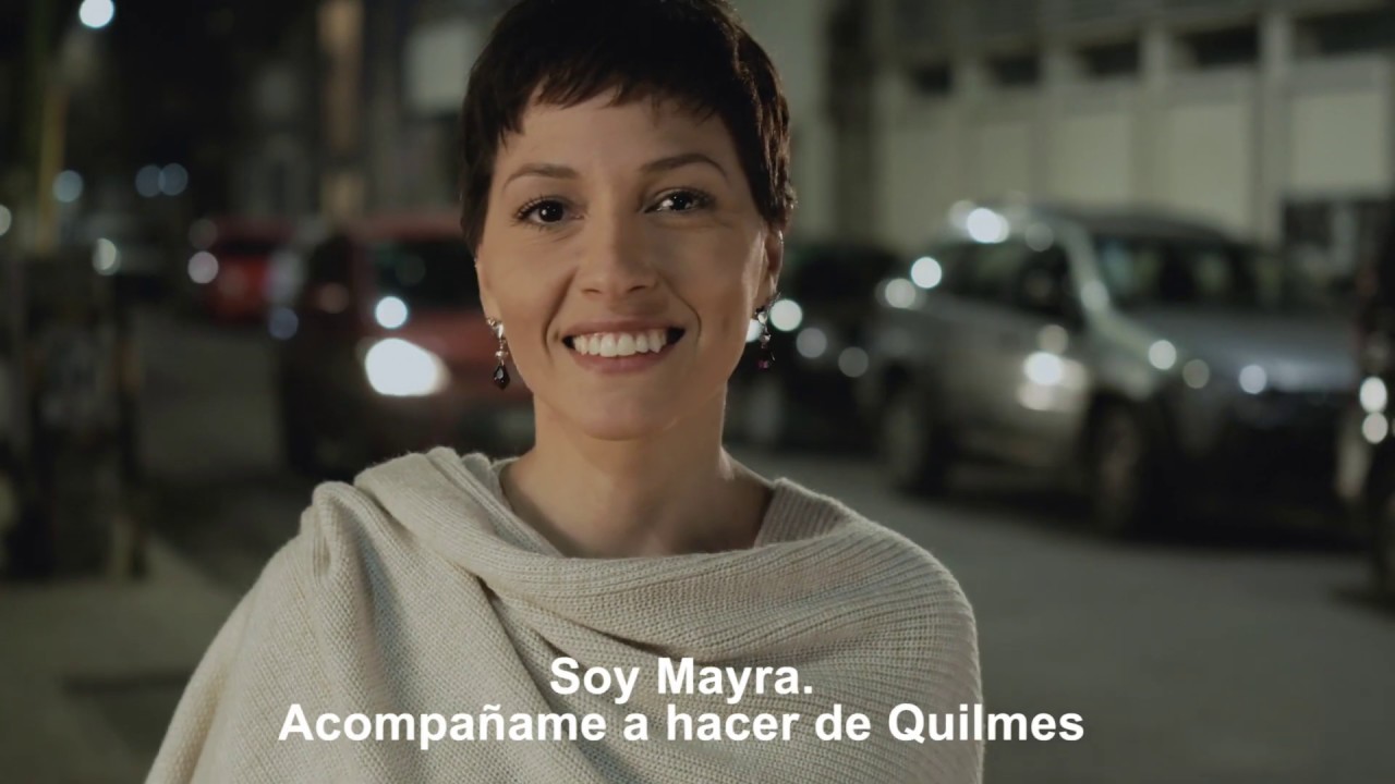 Soy Mayra Mendoza, acompañame a hacer de Quilmes la ciudad que nos merecemos