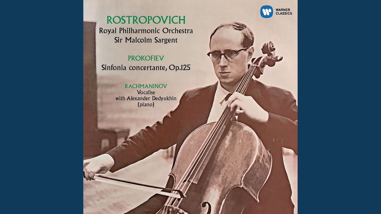 14 Romances, Op. 34: No. 14, Vocalise (Arr. Rostropovich for Cello and Piano)
