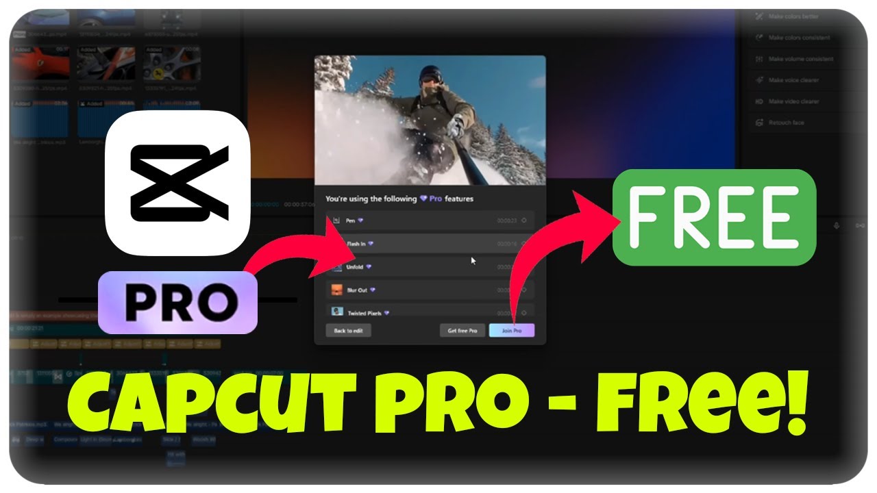 How to Export CapCut Videos with PRO features for FREE! (2025)