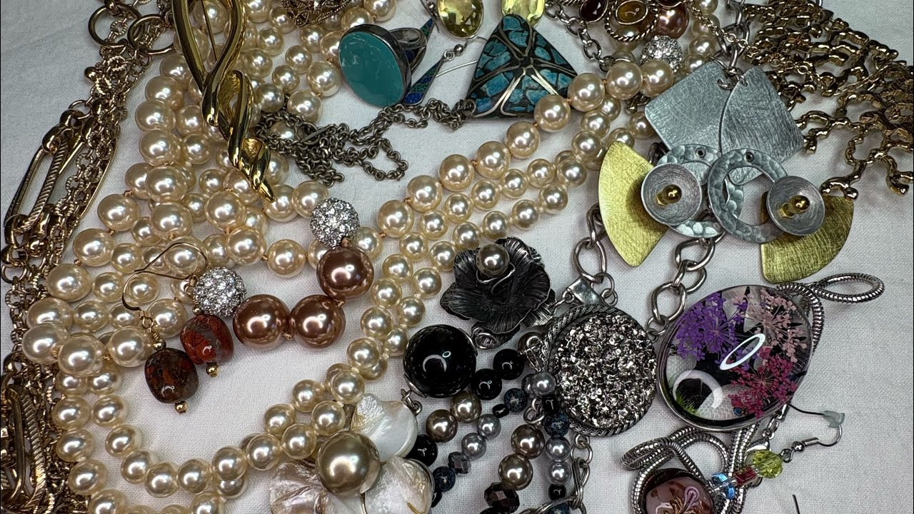 Video #207 sterling silver, Mexico lapis & malachite, Drift Avant Gard, faux pearls & more! 