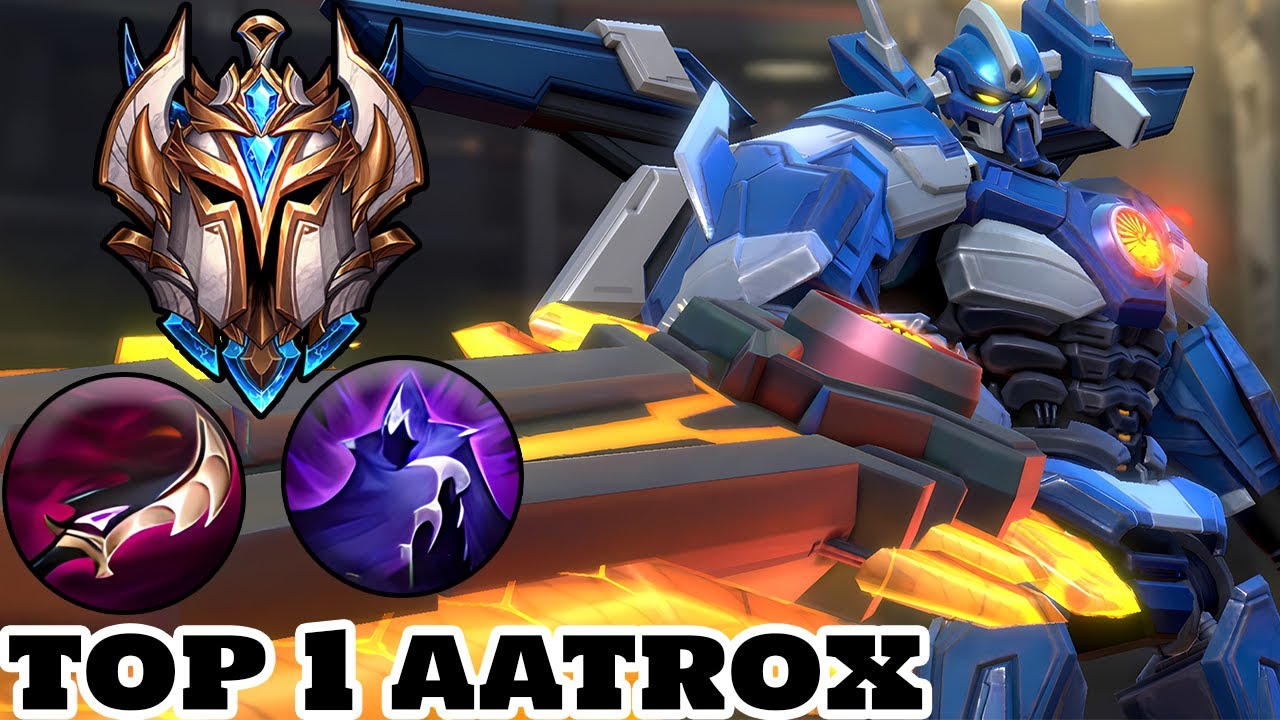 Wild Rift Aatrox - Top 1 Aatrox Gameplay Rank Challenger