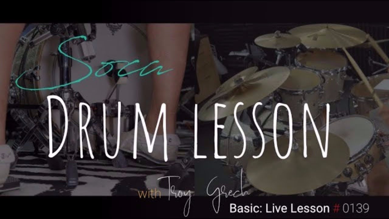 Beginner Soca drum lesson - Live Recorded Lesson