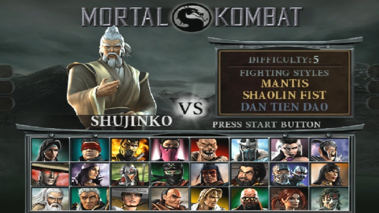#1098 Mortal Kombat Deception (PS2) Hidden Characters (11/11): Shujinko playthrough.