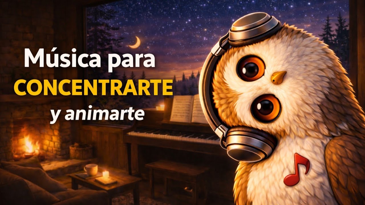 Piano y Chill Beats para Estudiar y Trabajar | Happy Mood 🦉