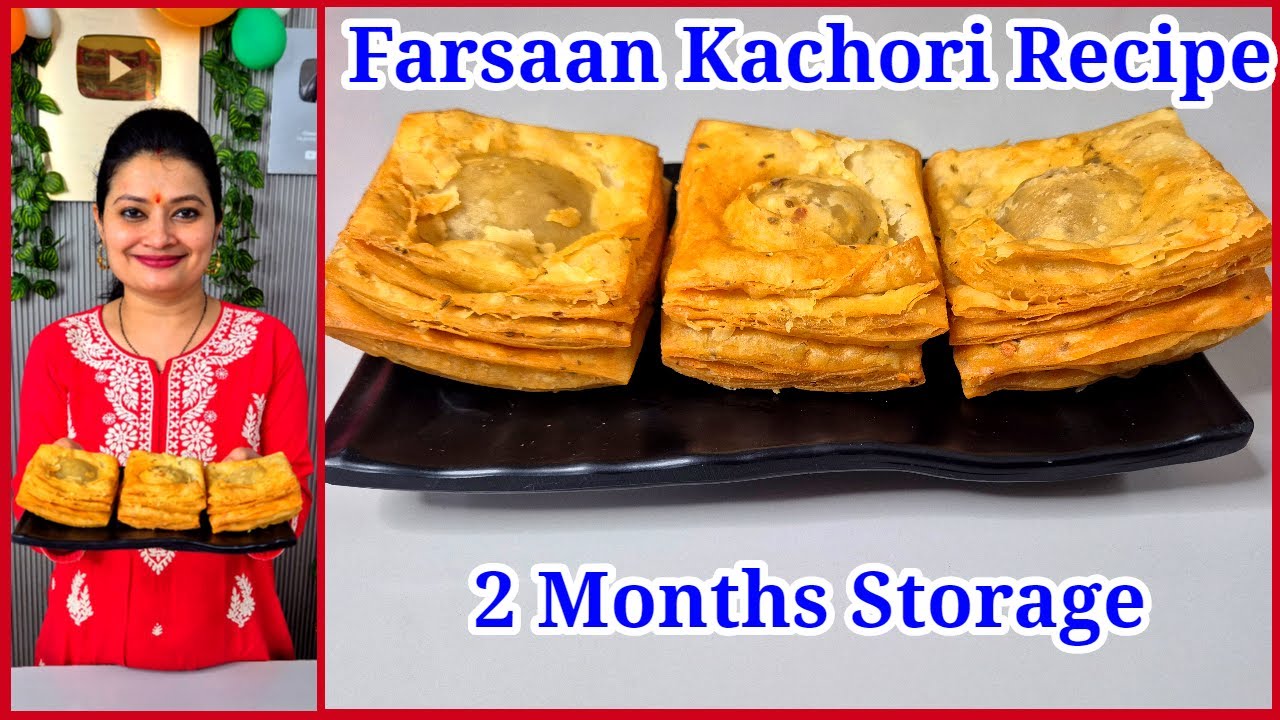 🥟🍪Haldiram Farsan Kachori Homemade Recipe | Kachori Recipe | Classy Bhava Kitchen |