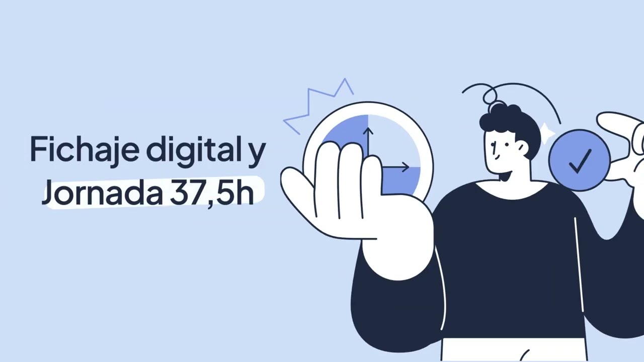 &iquest;Un software para fichaje digital y reducci&oacute;n de jornada? Usa Bizneo HR ✅ #controlhorario