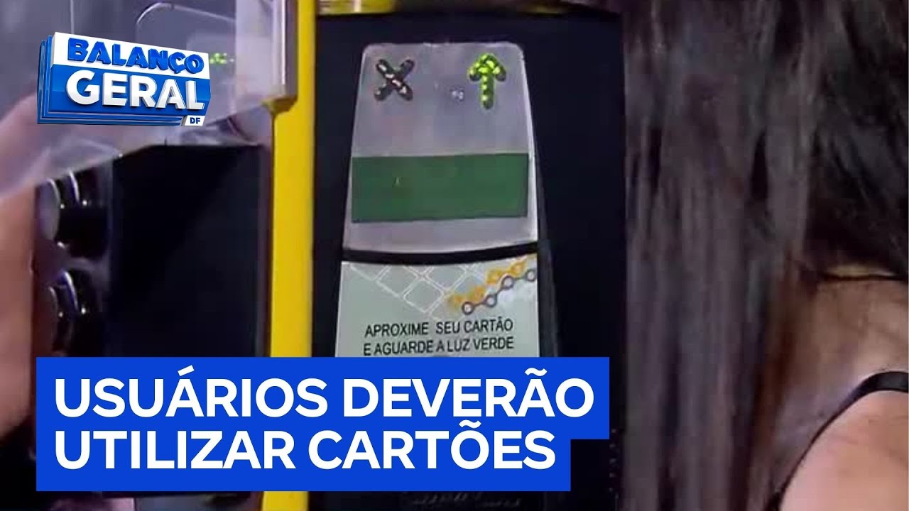 Ônibus do DF passam a aceitar apenas pagamentos feitos por meio eletrônico | Balanço Geral DF