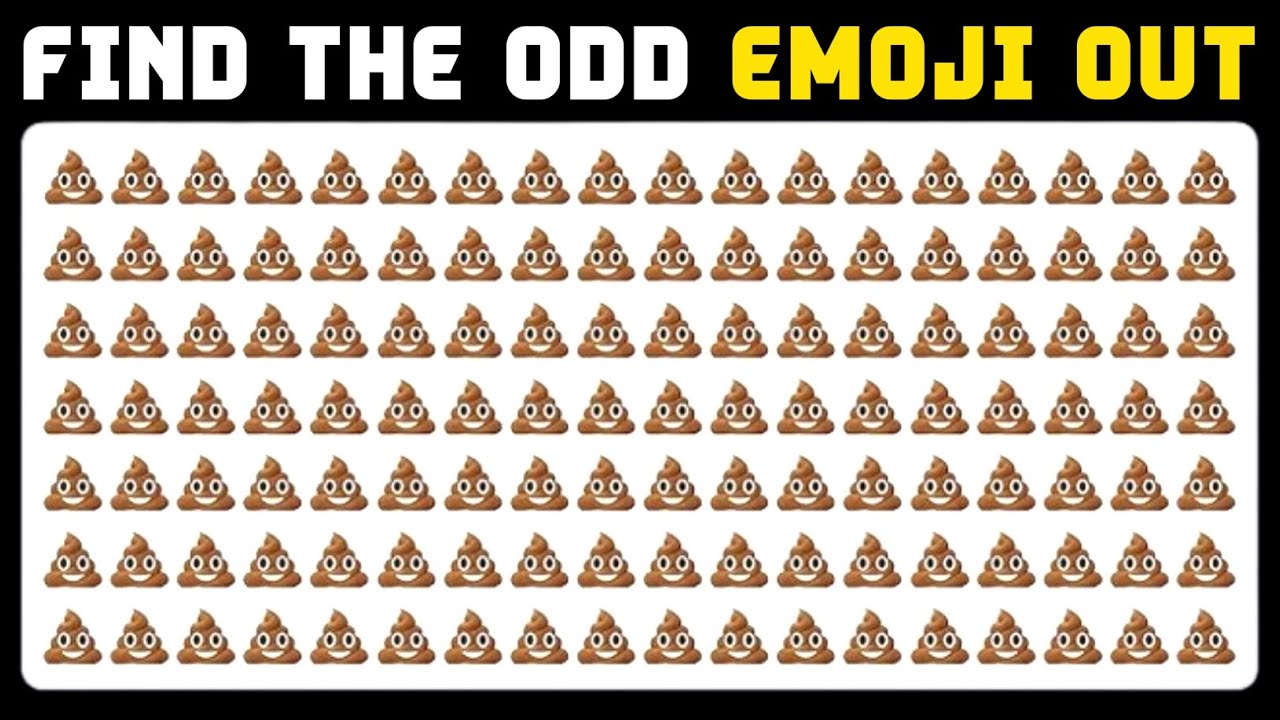 Find The Odd Emoji Out || Find The Odd Emoji Out Easy Normal Hard Level Edition || Any Quiz