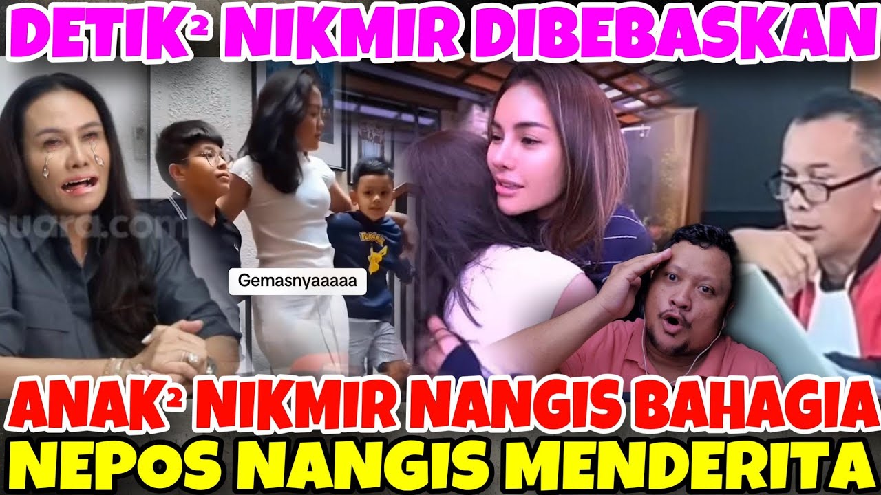 TANGISAN ANAK&sup2; NIKMIR PECAH SAAT NIKMIR BEBAS - NEPOS KENA PRANK, NEPOS NANGIS DENGAN AIR MATA PALSU