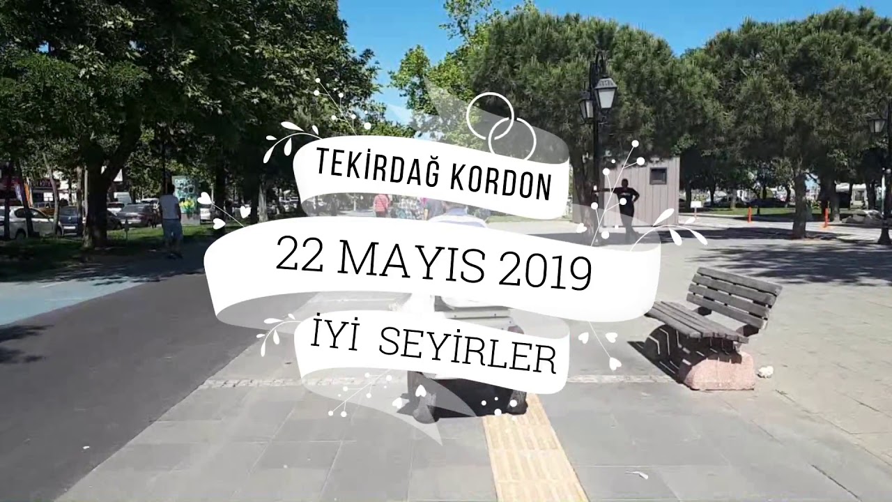 SÜLEYMANPAŞA KORDON - TEKİRDAĞ SAHİL KORDON TURU