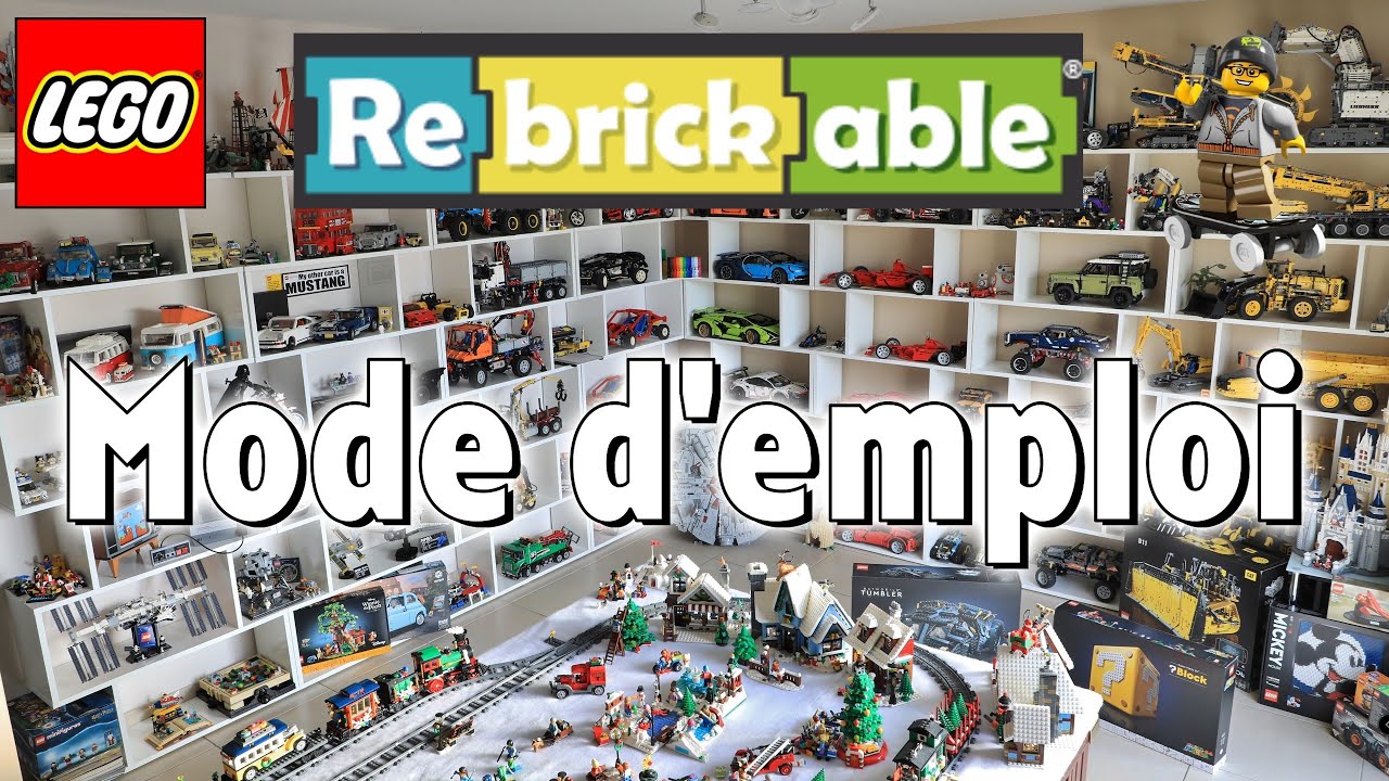 LEGO TUTO : les petits secrets de REBRICKABLE à connaître ABSOLUMENT !#lego #toys #tutorial #youtube
