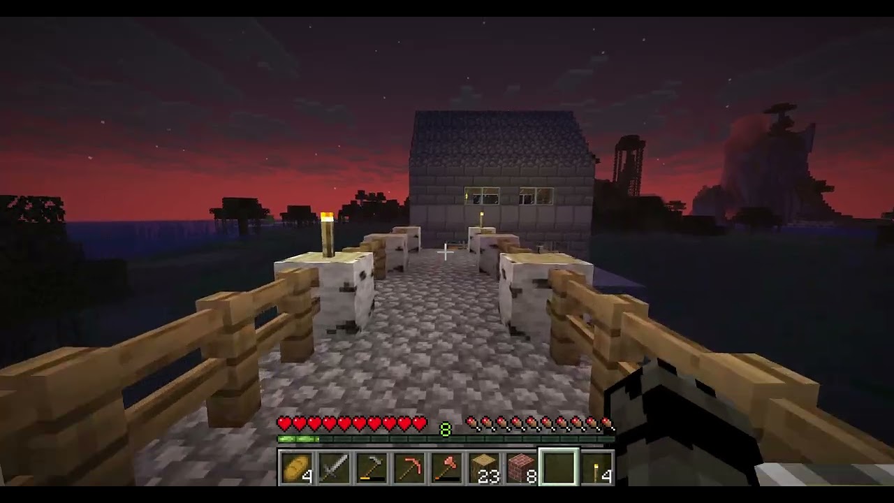 Bažina biom v Minecraft stavba majáku na moři
