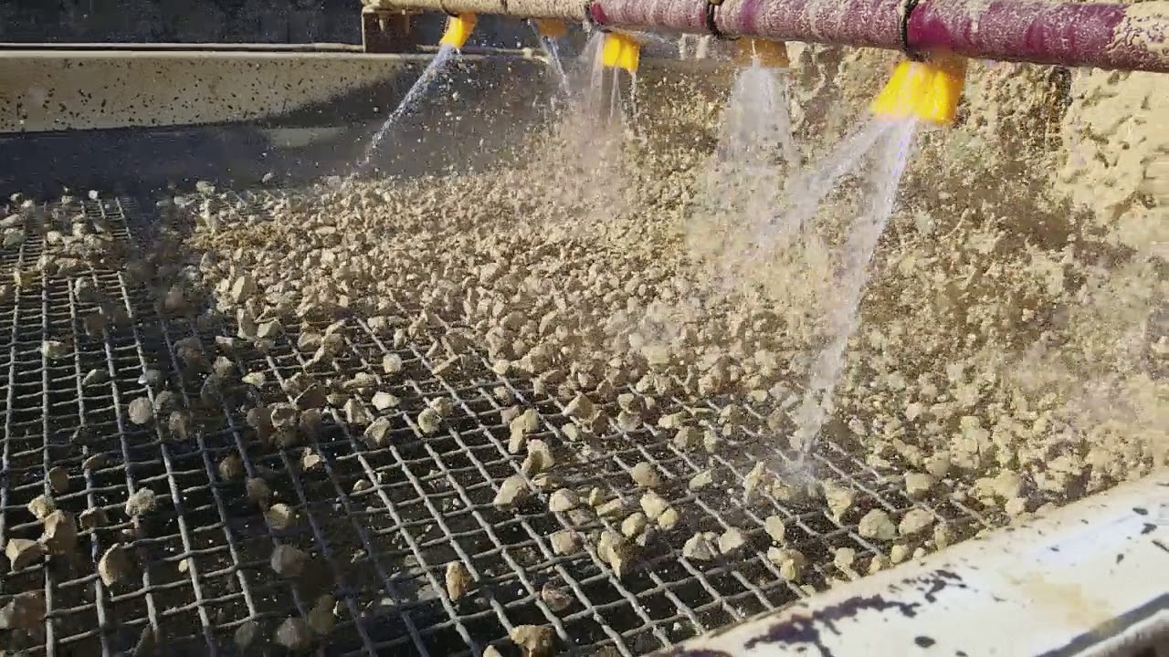 Aggregate Washing Process