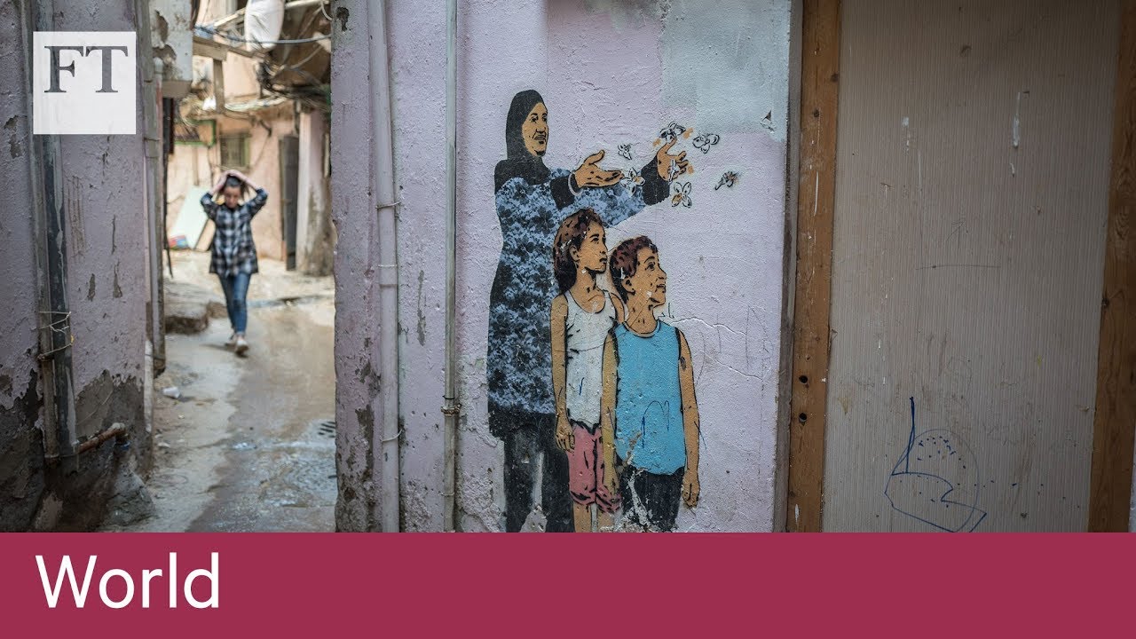 In their footsteps: a walk through a Beirut refugee slum