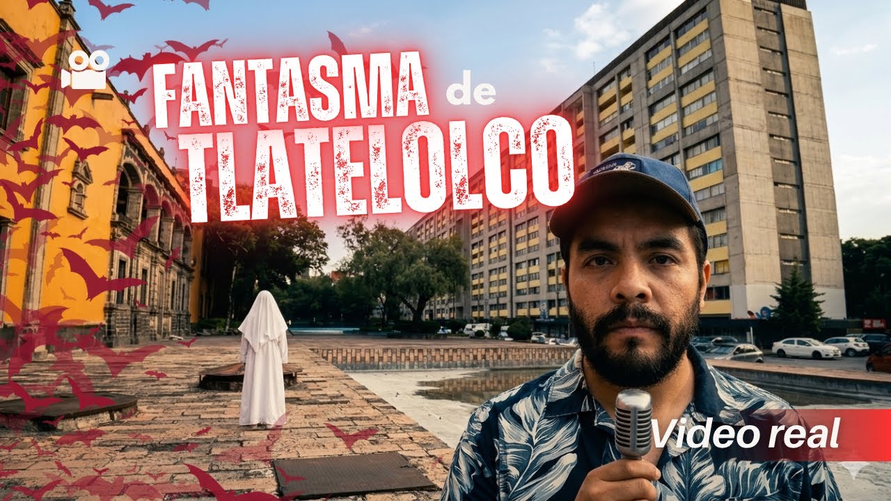 FANTASMA CAPTADO EN TLATELOLCO - El bailarín de las Tres Culturas