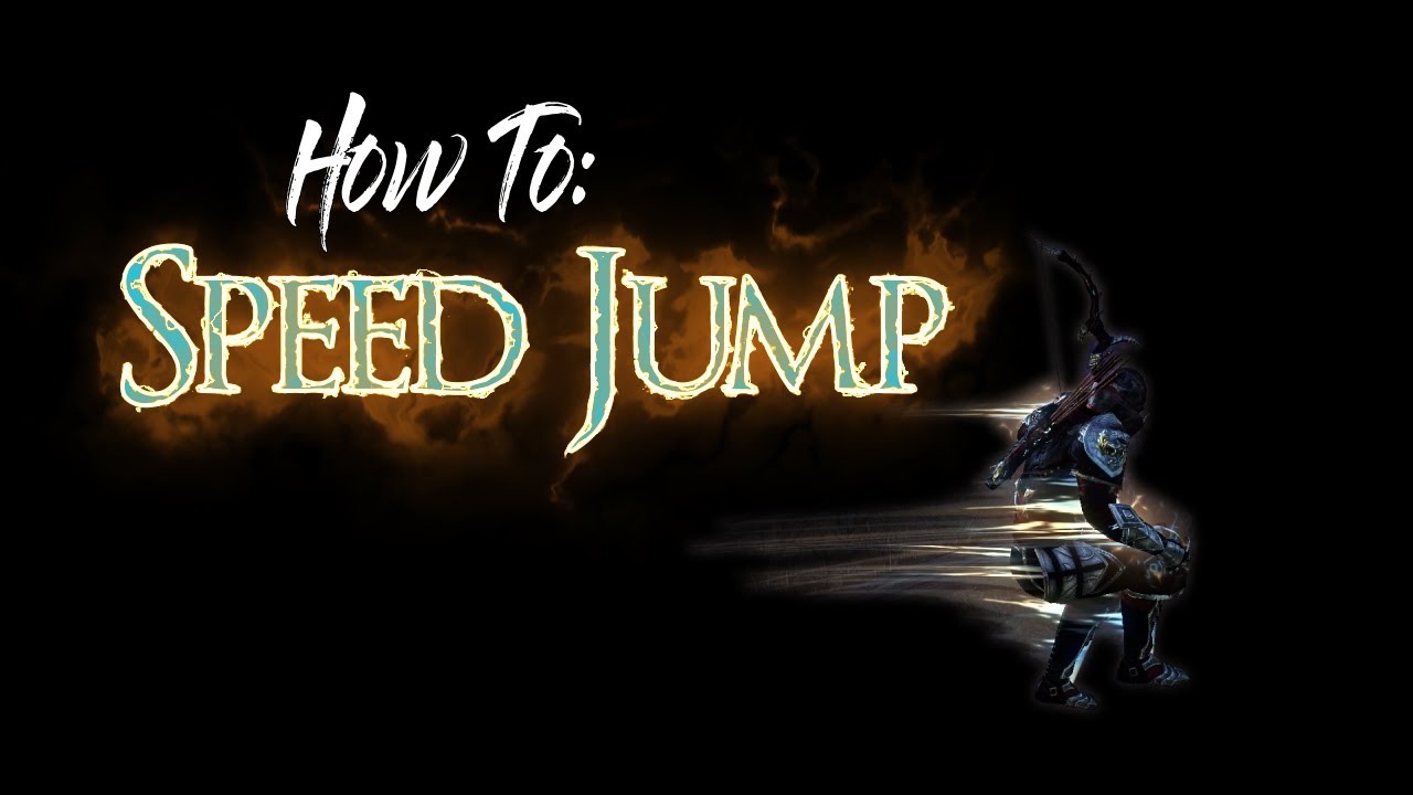 ESO - How To: Speed Jump