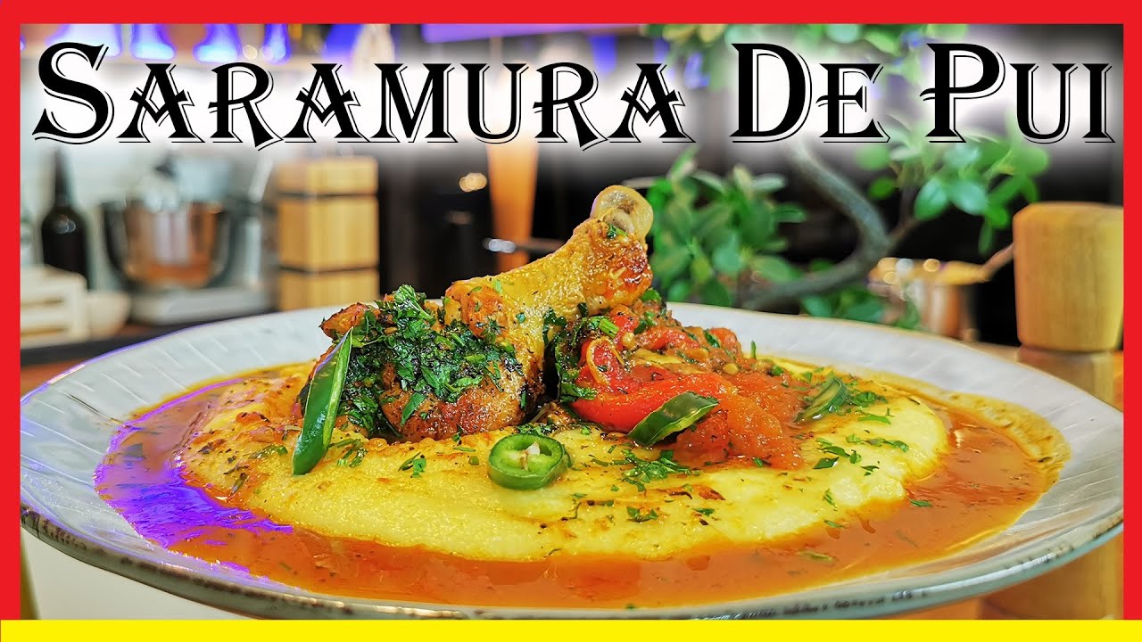 ❗SARAMURA De PUI❗ Cu Mamaliga Cremoasa -🐔 Pui cu Legume Coapte - Un DELICIU - Chef Florin Arvunescu