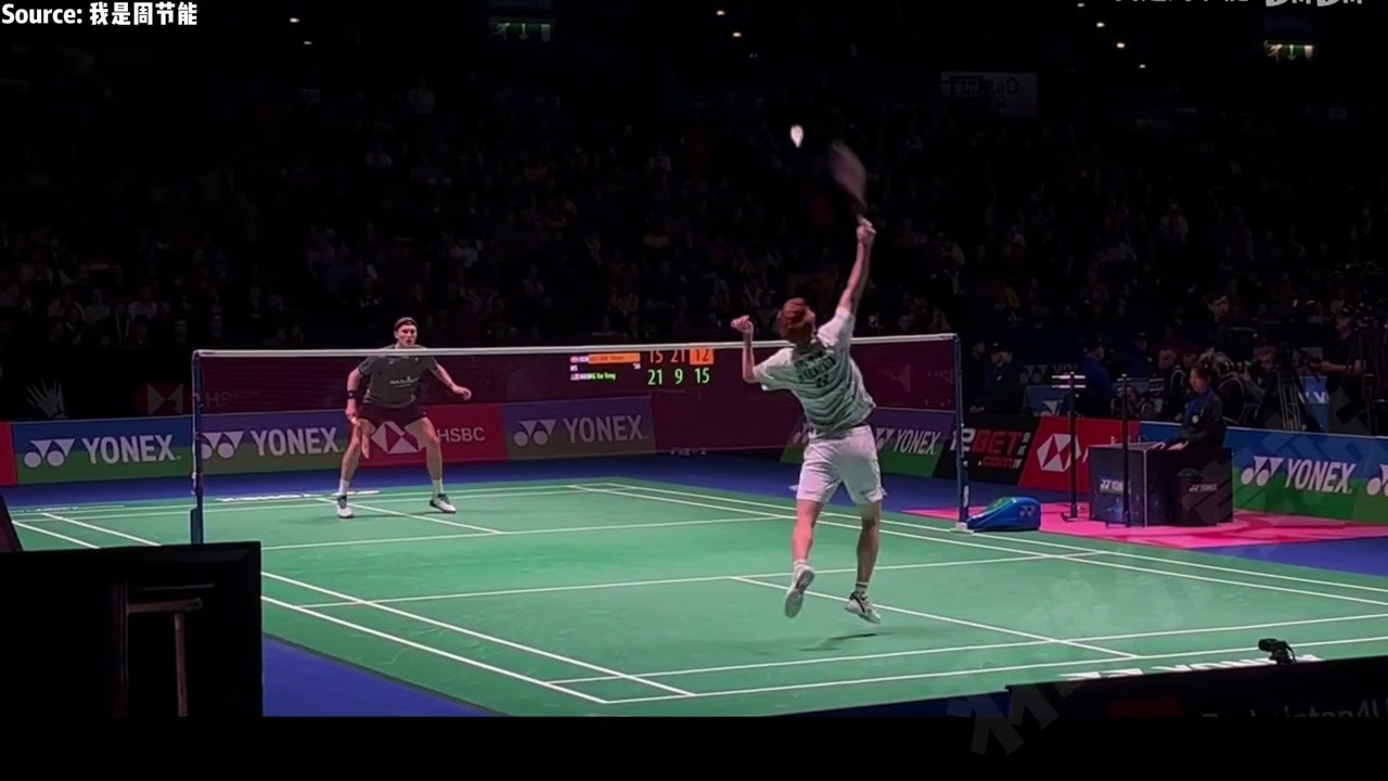 🇲🇾黄智勇爆冷击败🇩🇰安赛龙🐉首次交手便成功屠龙🔥|🇲🇾Ng Tze Yong upset 🇩🇰Viktor Axelsen in their 1st meeting🔥|低视角|Nice Angle