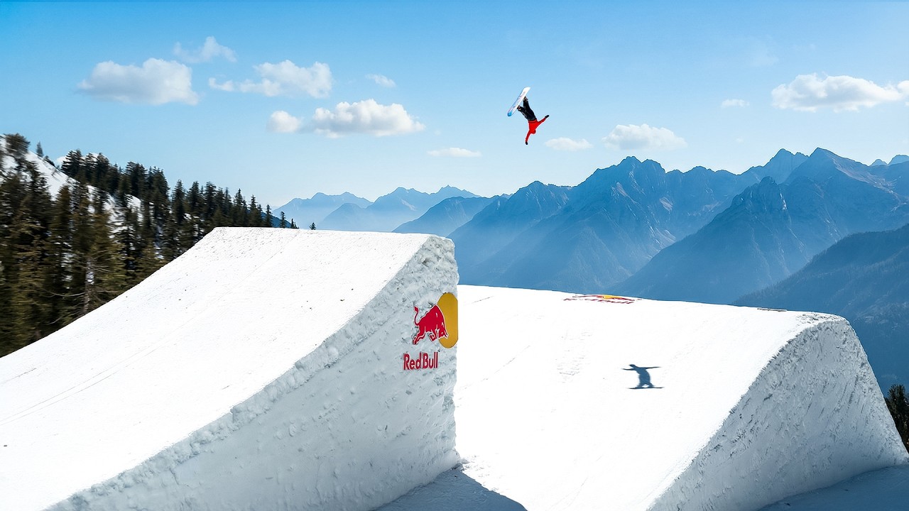 World’s Best Snowboarders vs 100ft Jump