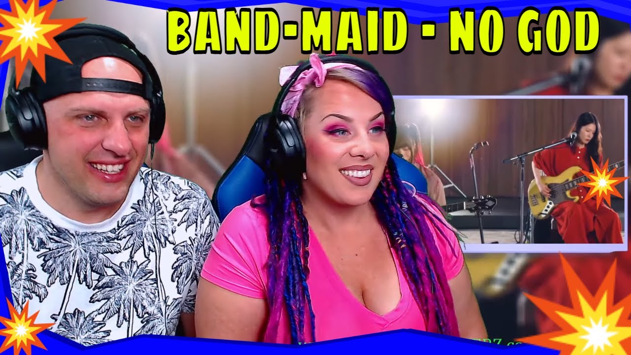 reaction to band-maid - no god 4K | THE WOLF HUNTERZ REACTIONS
