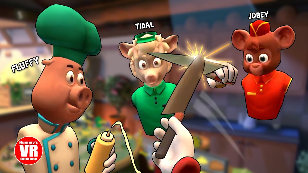 VR Cooking Chaos! - An Addicting Co-op Kitchen Adventure