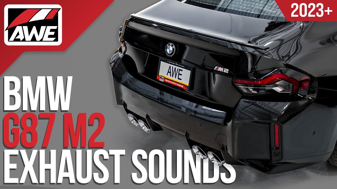 BMW G87 M2 Exhausts: AWE SwitchPath™ & Track Edition Catbacks