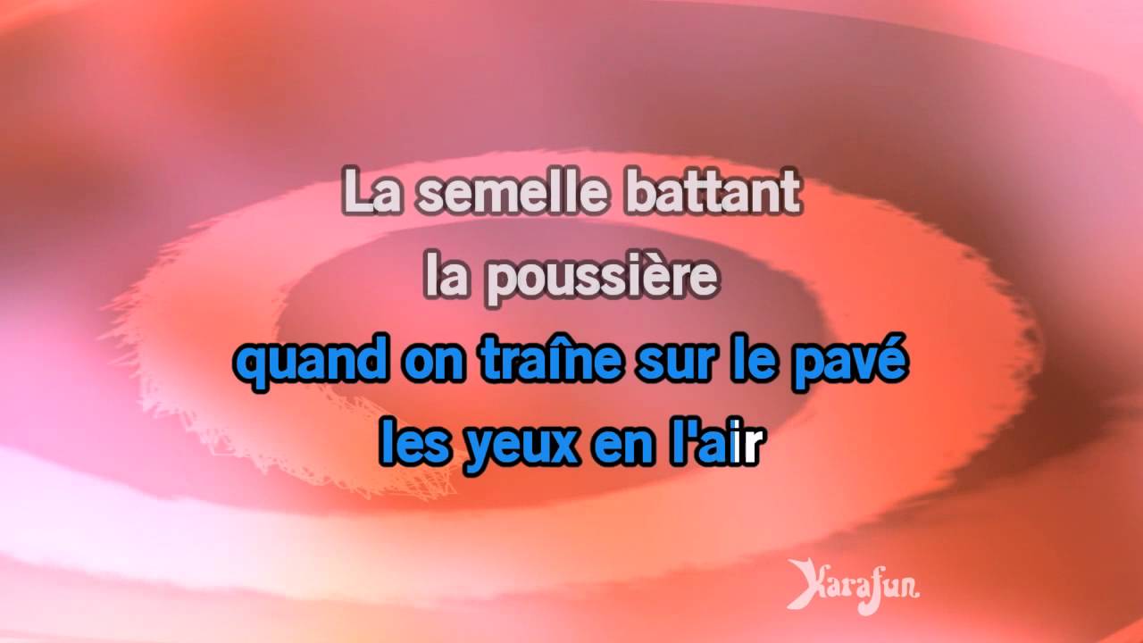 Karaoké Tombé du ciel - Jacques Higelin *