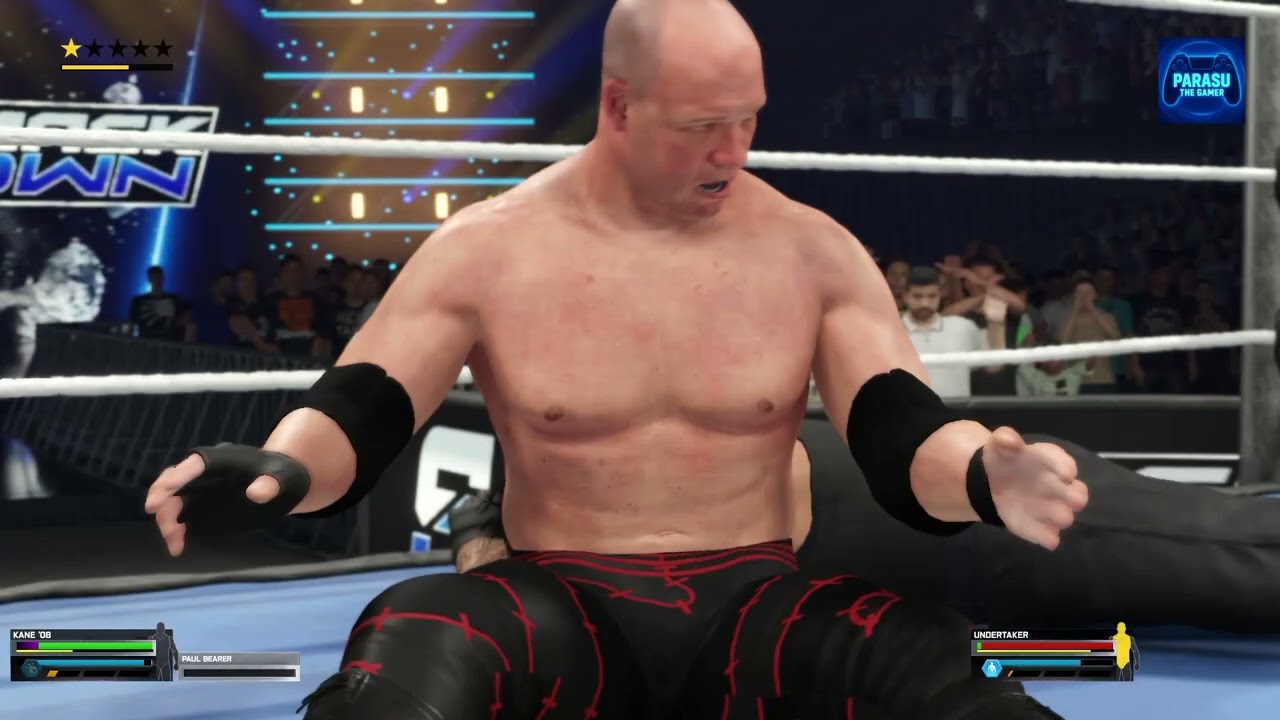 Kane vs Undertaker with entrance