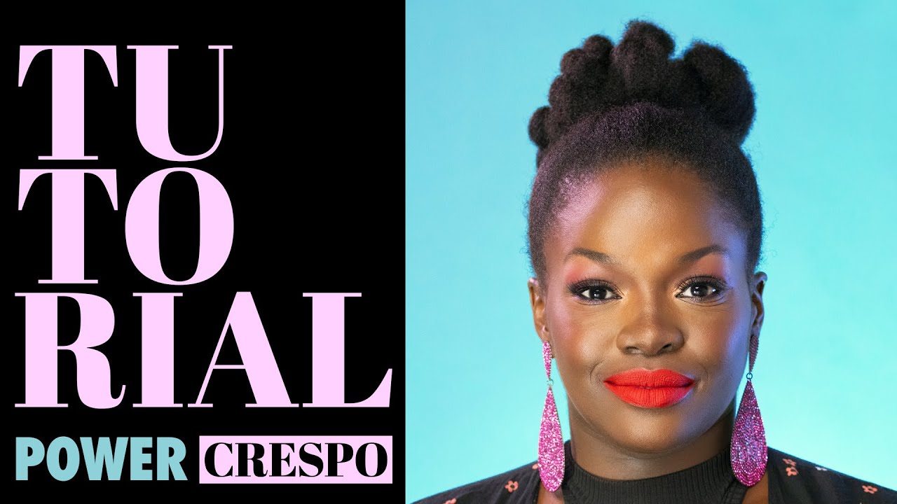 Como criar penteados para cabelo crespo com Juliana Luziê | Tutorial | To de Cacho