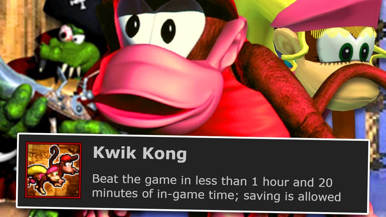 I Got EVERY ACHIEVEMENT In Donkey Kong Country 2 (SNES) - RetroAchievements