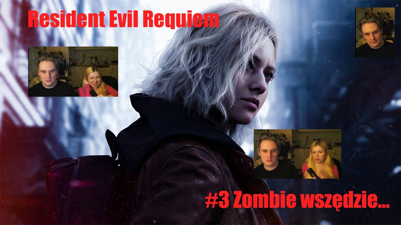 ZOMBIE BYŁY WSZĘDZIE! Ledwo przeżyliśmy 😱 | Resident Evil Requiem #3