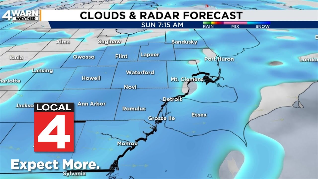 Metro Detroit weather forecast Feb. 21, 2026 -- 6 a.m. Update