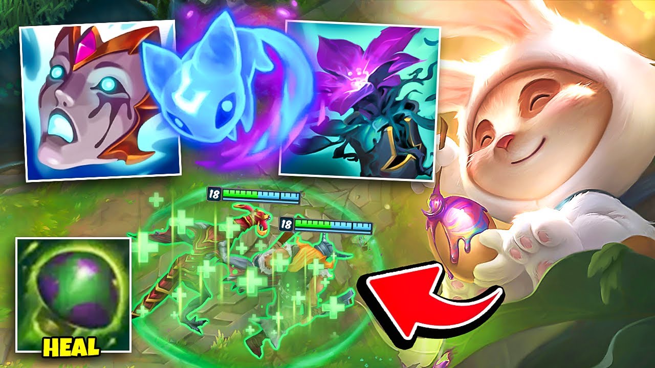Teemo but my shrooms heal me #36
