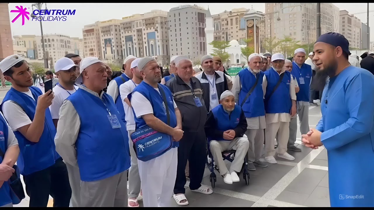 CENTRUM HOLIDAYS 74 75 ГУРУҲ РАВЗАИ ШАРИФДА (ЭРКАКЛАР)