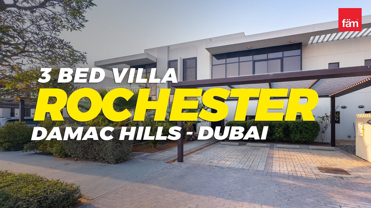 Amazing 3 Bed Villa in Rochester, Damac Hills - Dubai