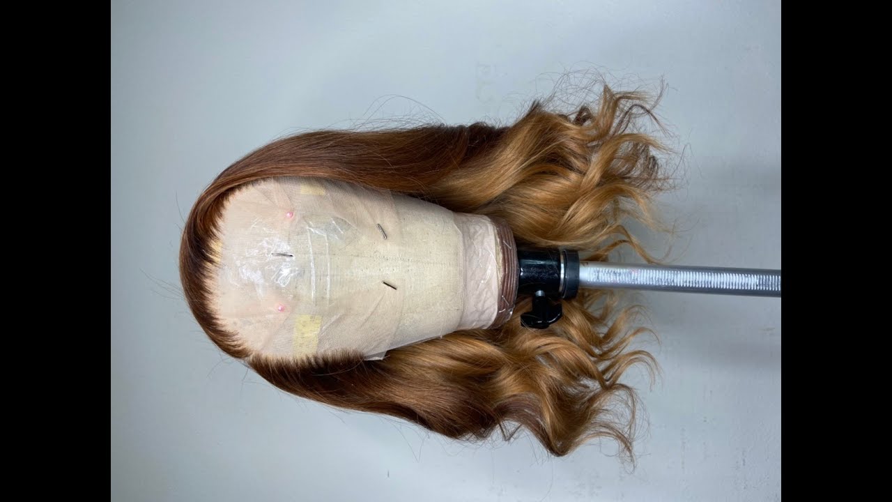 How To Make a 13X6 Lace Frontal Wig on a Singer Heavy Duty - Sewing Machine!