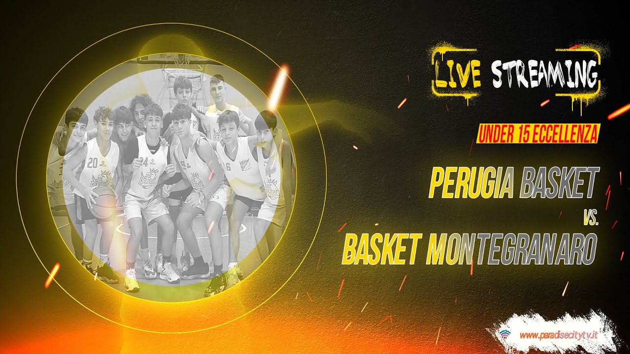 UNDER 15 ECCELLENZA BASKET 2024-2025 - PERUGIA BASKET VS. BASKET MONTEGRANARO