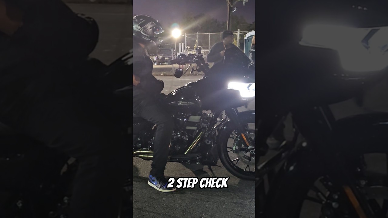 2 step check on my Zipper's Performance  Harley-Davidson Road Glide 