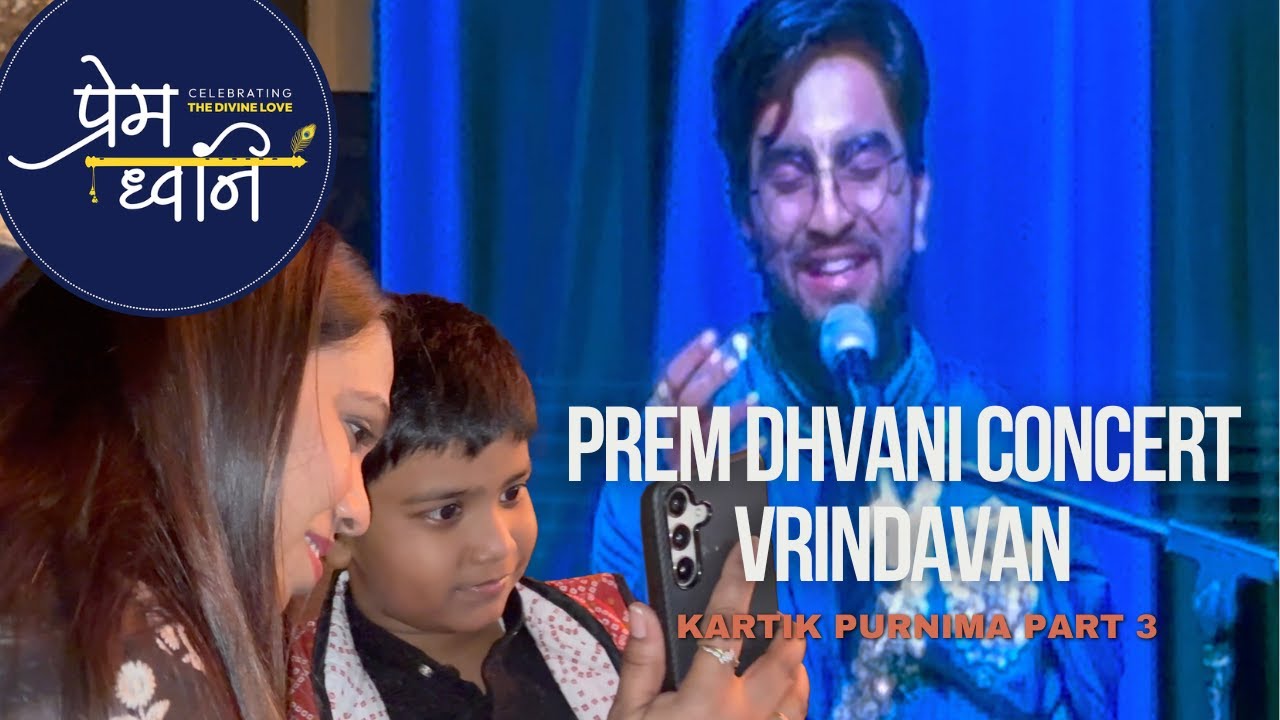 Prem Dhvani at VCM | Kartik Purnima Night with Agam Aggarwal 🌕🎶 | Vrindavan Diaries Part 3
