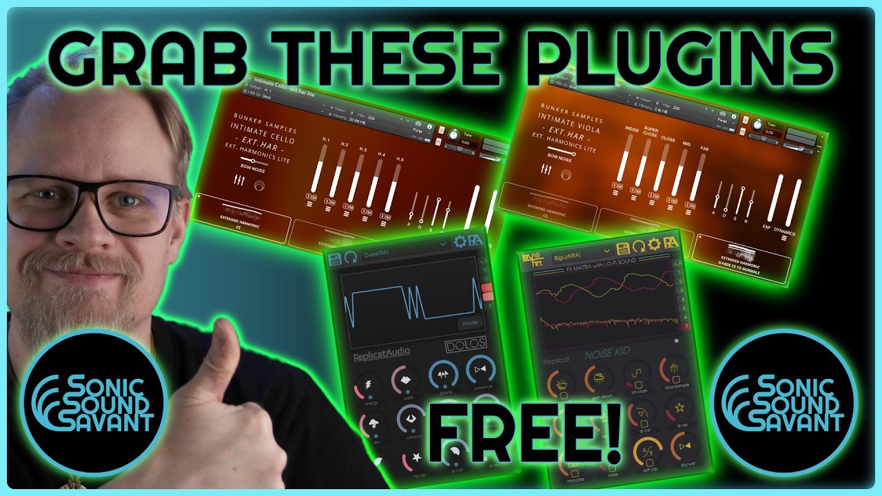 Best new free plugins and libraries for music production! 2 LIMITED TIME!