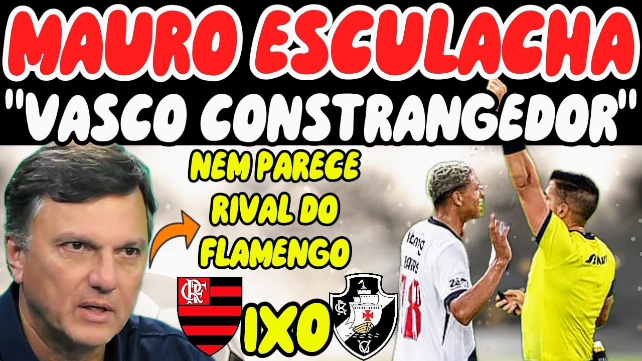 REAÇÕES DO MAURO CEZAR, ARBITRAGEM POLÊMICA EM FLAMENGO 1X0 VASCO, CAMPEONATO CARIOCA 2026
