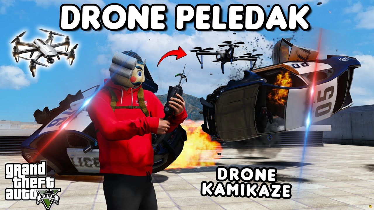 DRONE KONTROL TEROR POLISI - GTA 5 ROLEPLAY