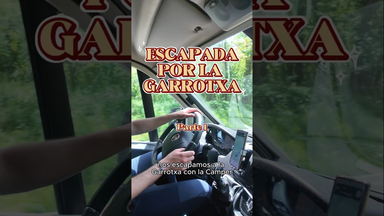 Escapada por la Garrotxa #ruta #garrotxa #camper #volcan #catalunya