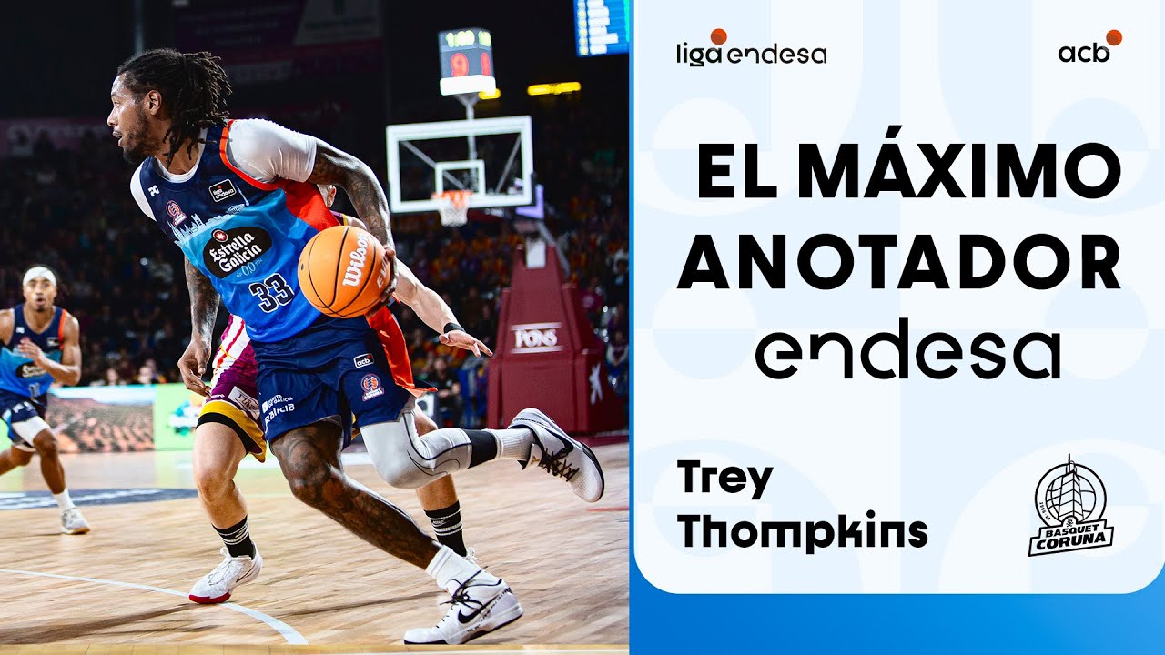 TREY THOMPKINS, Máximo anotador Endesa de la J9 | Liga Endesa 2024-25