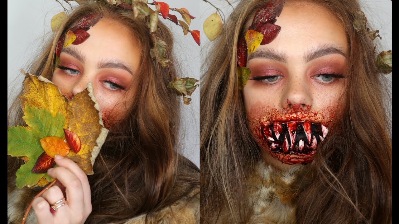WICKED FOREST FAIRY Halloween/SFX Makeup Tutorial